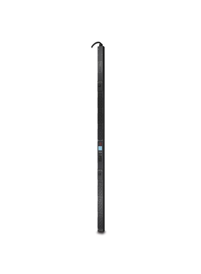 اي بي سي AP8853 | وحدة توزيع طاقة **PDU Metered** من APC طراز **NetShelter**، بدون استهلاك مساحة (0U)، **فاز واحد**، **7.4 kW**، **230 V**، **32 A** | **36 منفذ C13 و6 منافذ C19** | سلك **IEC 309 2P+E**. - Image 1